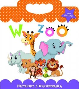 Przygody z kolorowanką. W zoo