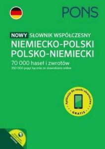 PONS. Nowy słownik współczesny niemiecko-polski, polsko-niemiecki wyd. 2