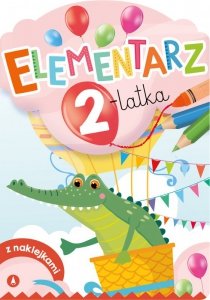 Elementarz 2-latka z naklejkami. Wydawnictwo Skrzat