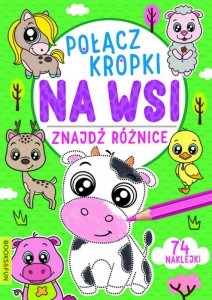Na wsi. Połacz kropki, znajdź różnicę