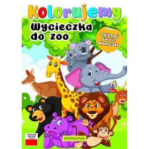 Kolorujemy. Wycieczka do ZOO