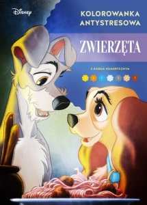 Zwierzęta. Disney. Kolorowanka antystresowa