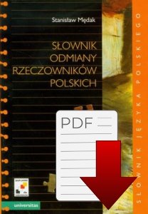 Słownik odmiany rzeczowników polskich (A2-C2) EBOOK