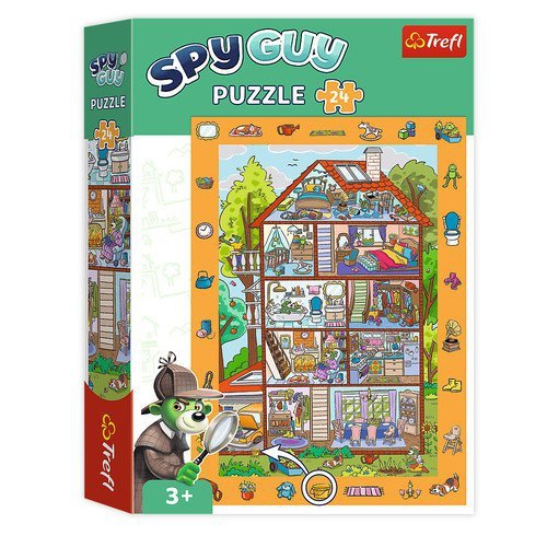 Puzzle obserwacyjne Spy Guy W domu 24