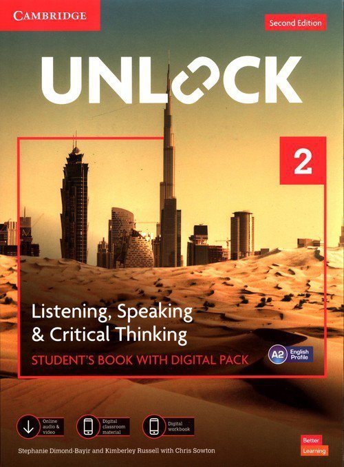 Unlock 2 Listening, Speaking and Critical Thinking Student&#039;s Book with Digital Pack