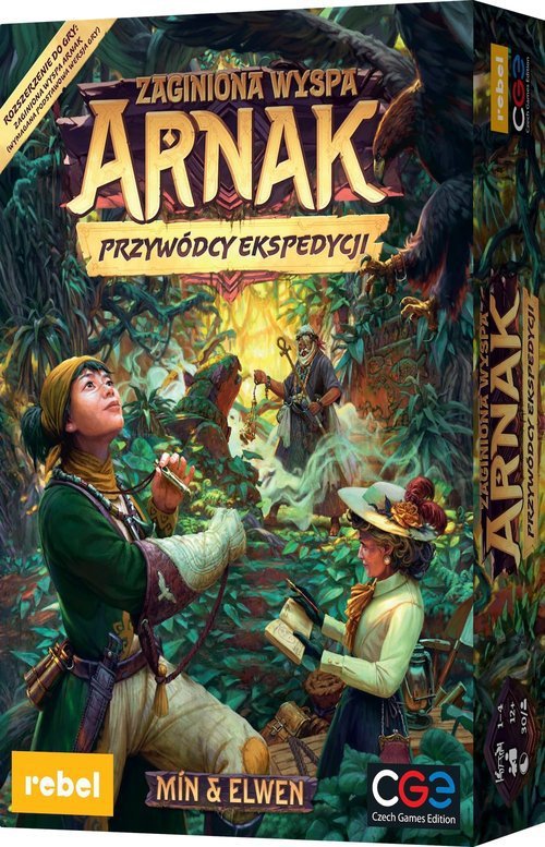 Zaginiona wyspa Arnak Przywódcy ekspedycji