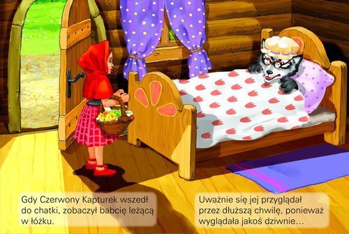 Czerwony Kaputurek Bajki Czytajki