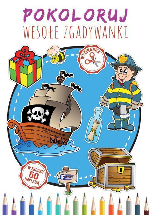 Pokoloruj wesołe zgadywanki