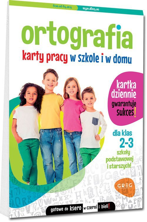 Ortografia Klasa 2-3 Karty pracy w szkole i w domu