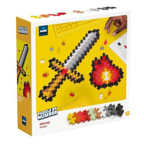 Plus-Plus Puzzle by Number Adventure 250 elementów