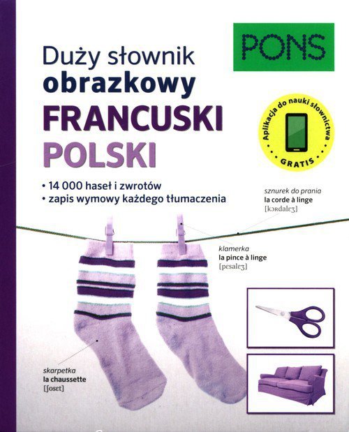 Duży słownik obrazkowy Francuski