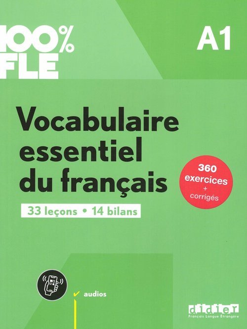 100% FLE Vocabulaire essentiel du francais A1 + zawartość online ed. 2024