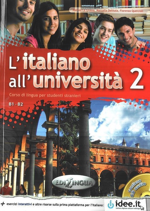 Italiano all&#039;Universita 2 Podręcznik z ćwiczeniami + CD audio