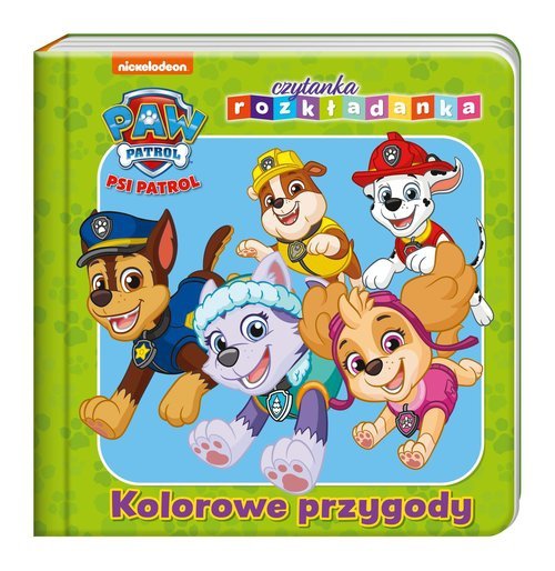 Psi Patrol. Czytanka Rozkładanka. Kolorowe przygody