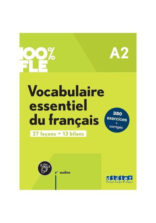 100% FLE Vocabulaire essentiel du francais A2 + zawartość online