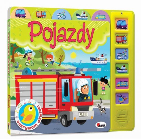 Pojazdy. Odkrywam dźwięki