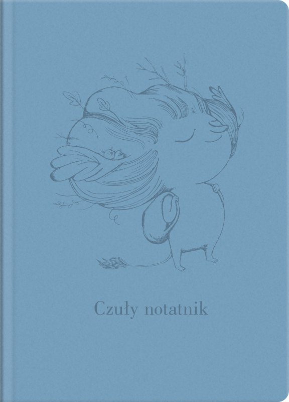 Czuły notatnik (błękitny)