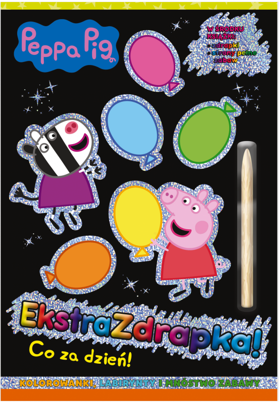 Co za dzień! Świnka Peppa. Ekstrazdrapka
