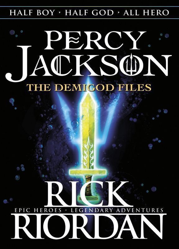 Percy Jackson. The Demigod Files. Percy Jackson and the Olympians wer. angielska