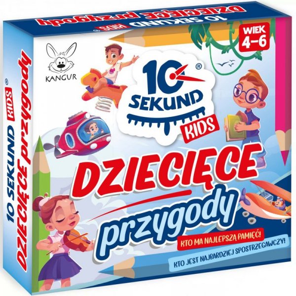 Gra 10 Sekund Kids Dziecięce Przygody