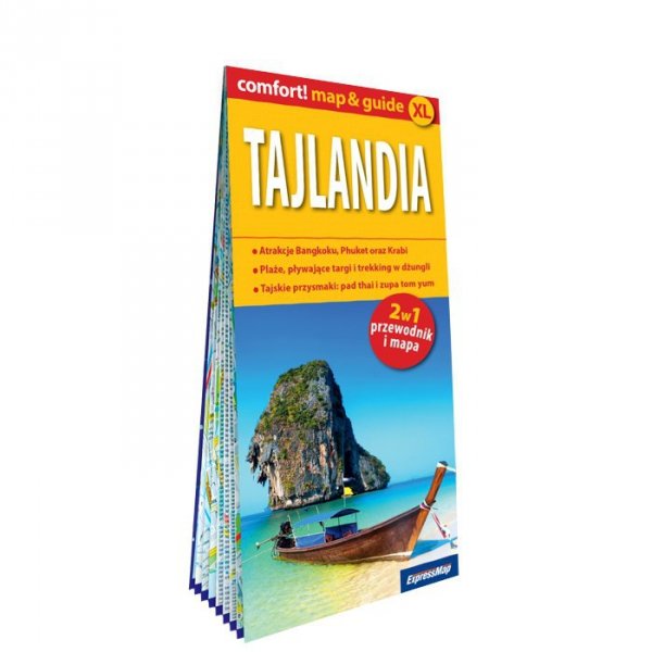 Tajlandia map&guide XL PL laminat 2020