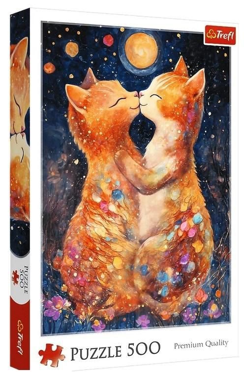 PUZZLE 500 Pocałunek w świetle księżyca 37546