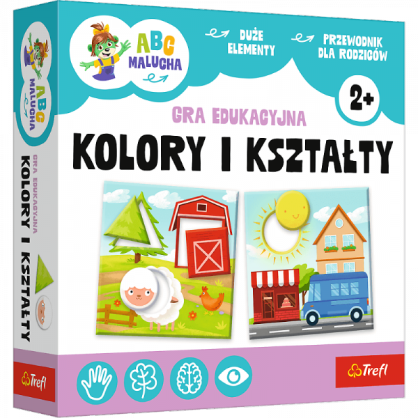 Gra Kolory i kształty ABC Malucha 02904