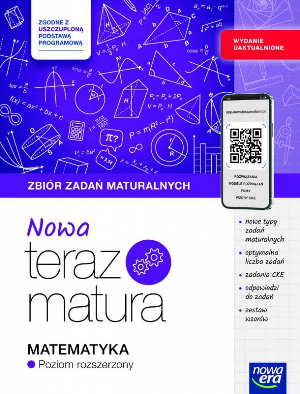 Teraz matura 2025/2026 Matematyka Zbiór zadań maturalnych zakres rozszerzony