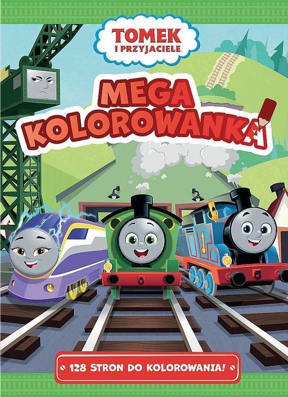 Tomek i Przyjaciele. Mega kolorowanka
