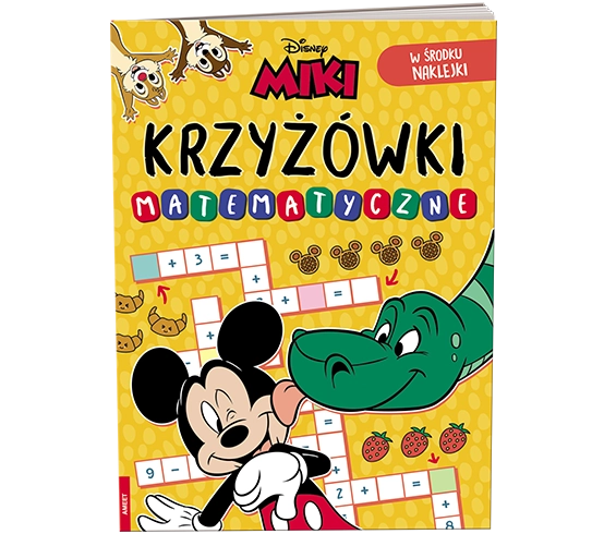 Disney Miki Krzyżówki matematyczne KRZ-9102