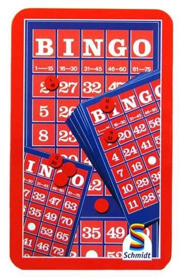 Gra Bingo w metalowej puszce