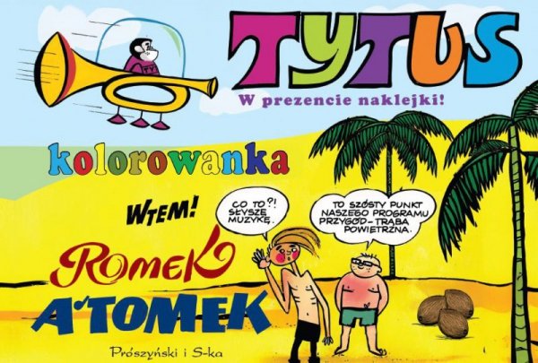 Tytus, Romek i A'Tomek. Kolorowanka 5