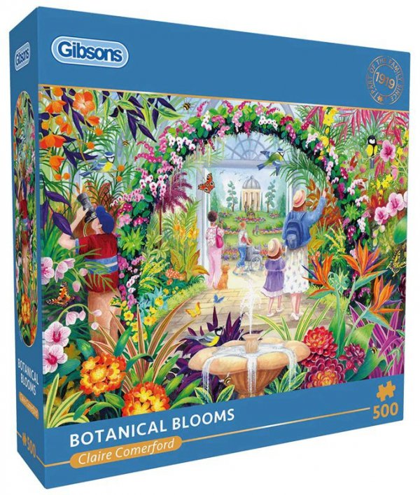 Puzzle 500 Kwiaty botaniczne 113735