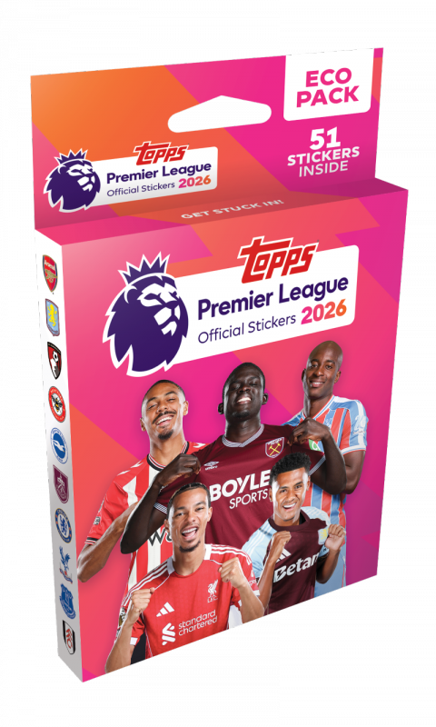 Premier League 2026 Stickers Eco Pack