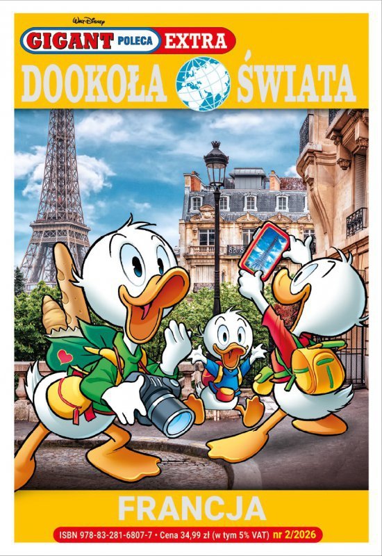 Dookoła świata. Francja. Gigant Poleca Extra. Tom 2/2026