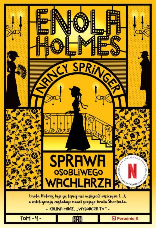 Sprawa osobliwego wachlarza. Enola Holmes wyd. 4