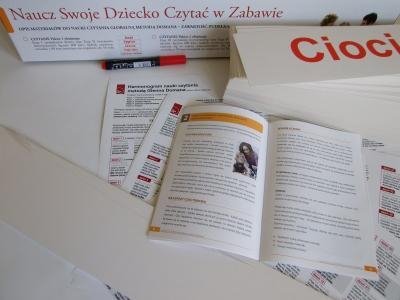 Język polski 2 etapy 3 i 4. Nauka czytania metodą Domana. Wyrażenia dwuwyrazowe i proste zdania