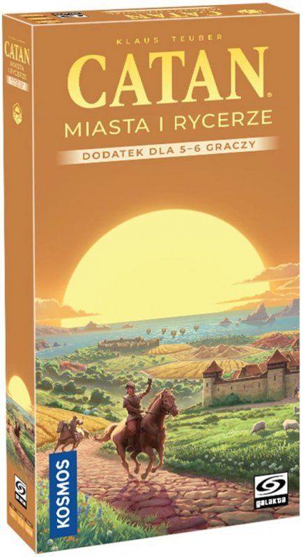 Catan. Miasta i Rycerze. Dodatek 5-6 graczy