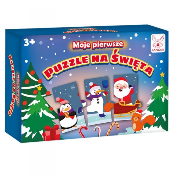 Moje pierwsze puzzle na Święta
