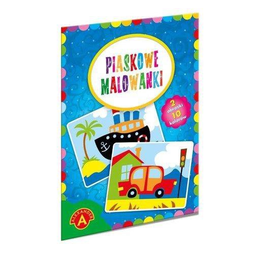 Piaskowe Malowanki Statek Samochód