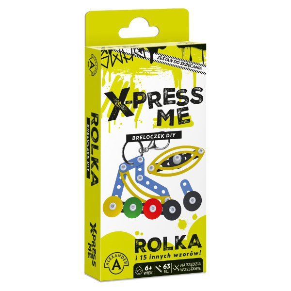 X-Press Me. Brelok DIY. Rolka