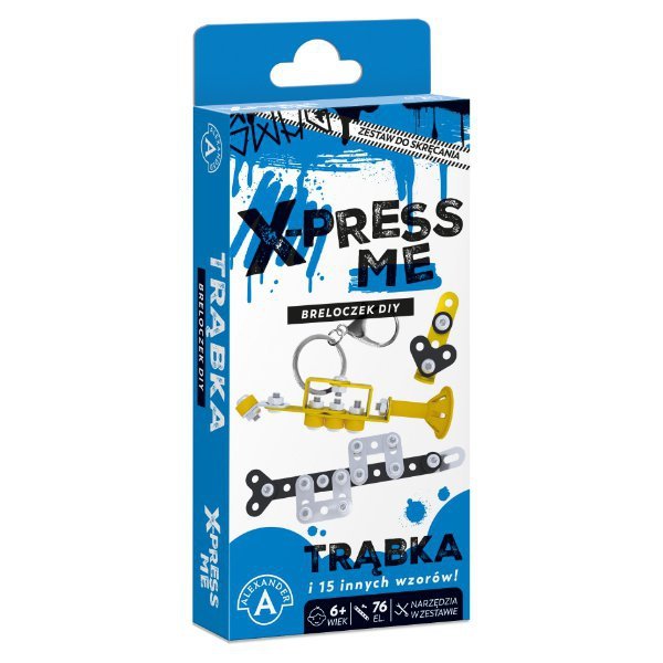 X-Press Me. Brelok DIY. Trąbka