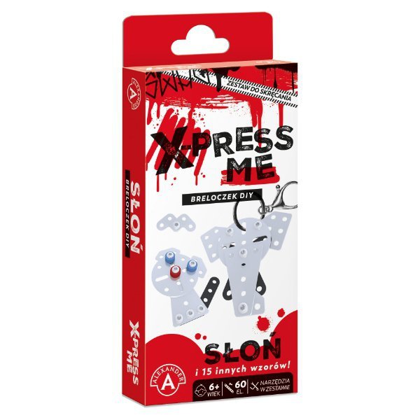 X-Press Me. Brelok DIY. Słoń