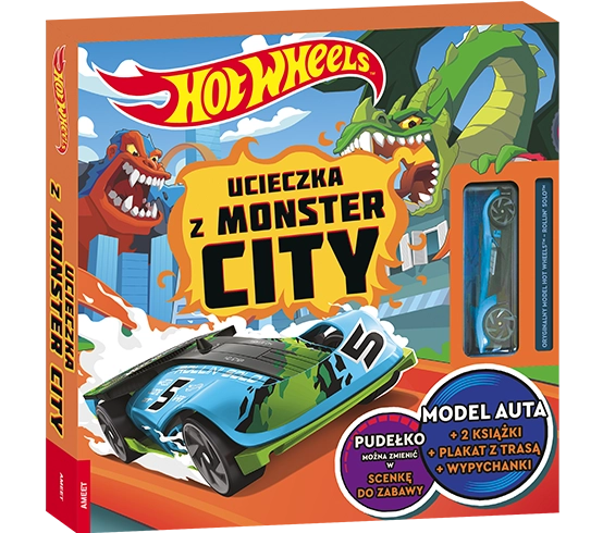 Mattel Hot Wheels.  Ucieczka z Monster City
