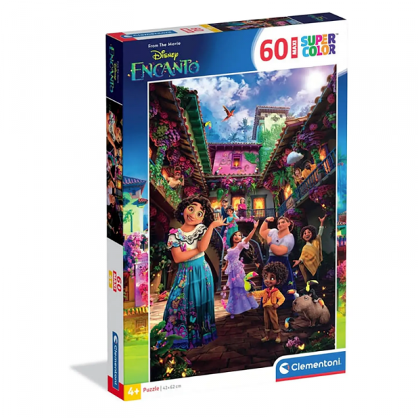 Puzzle 60 elementów. MAXI Super kolor. Encanto