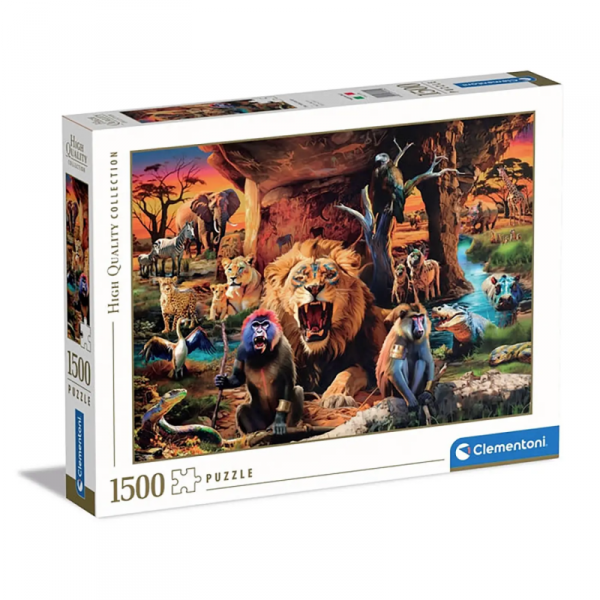 Puzzle 1500 elementów. HQ  The Tribal Society
