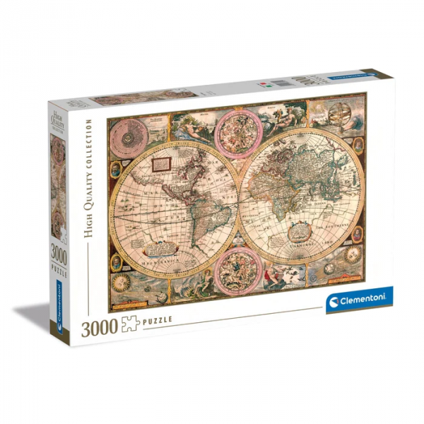 Puzzle 3000 el. HQ Old Map