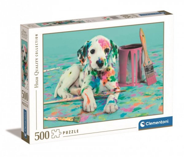 Puzzle 500 elementów. HQ  The Funny Dalmatian