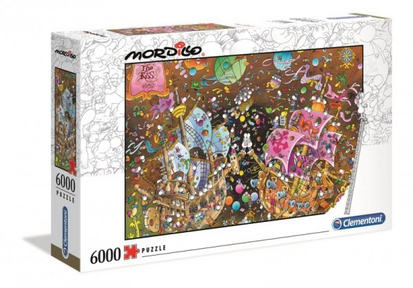 Puzzle 6000 elementów. Mordillo  The Kiss