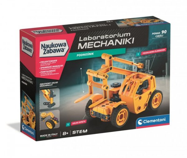 Laboratorium mechaniki. Podnośnik teleskopowy